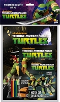 Pintando o sete com Ninja Turtles: Kit c/ 03 livrinhos