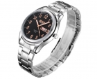 Relógio quartz com calendário duplo Bosck 3033 - Masculino