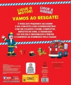 Bombeiro ao resgate: Livro sonoro com volante