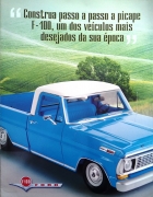Picape Ford F-100: Fascículo + Peças - ED. 08 - Escala 1/8