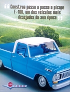 Picape Ford F-100: Fascículo + Peças - ED. 01 - Escala 1/8
