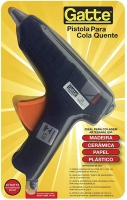 Pistola para aplicar cola quente grande 40w Bivolt - Gatte
