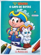 O Gato de Botas: Clássicos para pintar - Col. Turma da Mônica